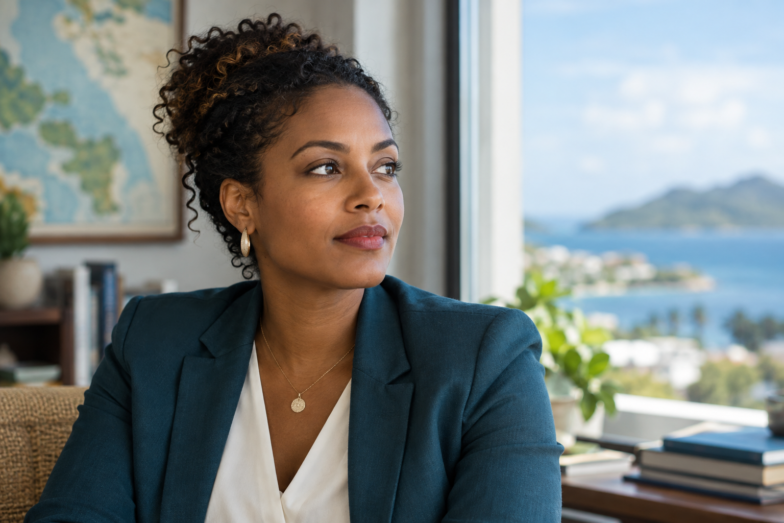 Portrait d’une chercheuse caribéenne spécialiste des politiques publiques